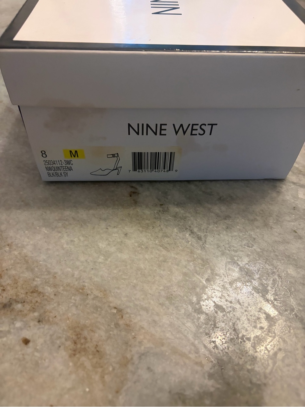 Nine West Black  Pointed Toe Ankle-Strap Heels - Picture 8 of 8